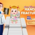 Baby Hazel Hand Fracture